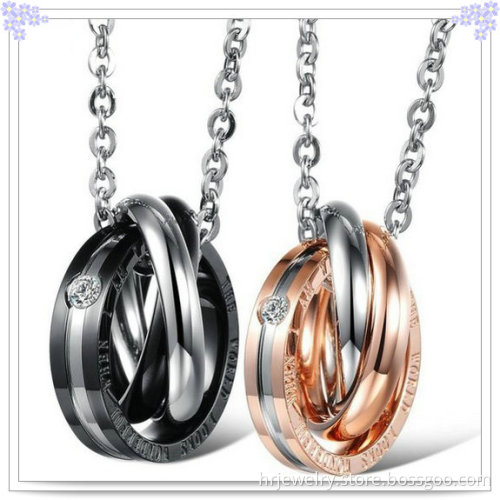Fashion Jewelry Stainless Steel Jewelry Pendant Necklace (HR3436)